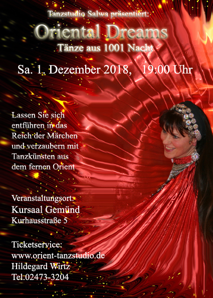orientalische Tanzshow Hildegard Wirtz